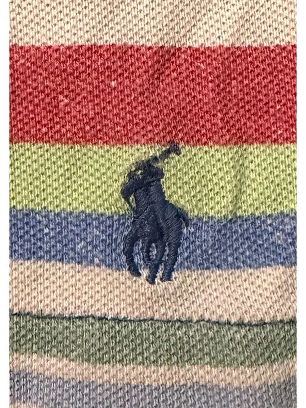 Polo Ralph Lauren Boys Striped Cotton Mesh Shorts - Size XL (18-20) EUC